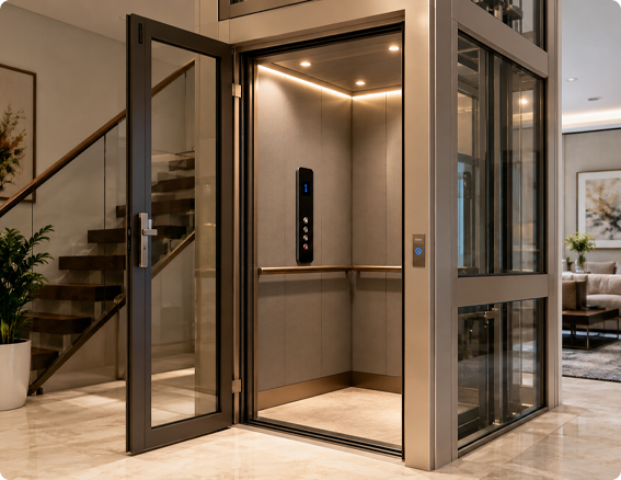 Gearless Home Elevator