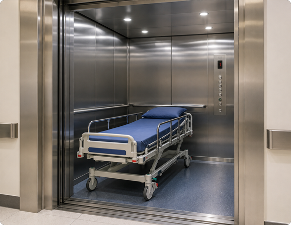Hospital and Stretcher Elevator